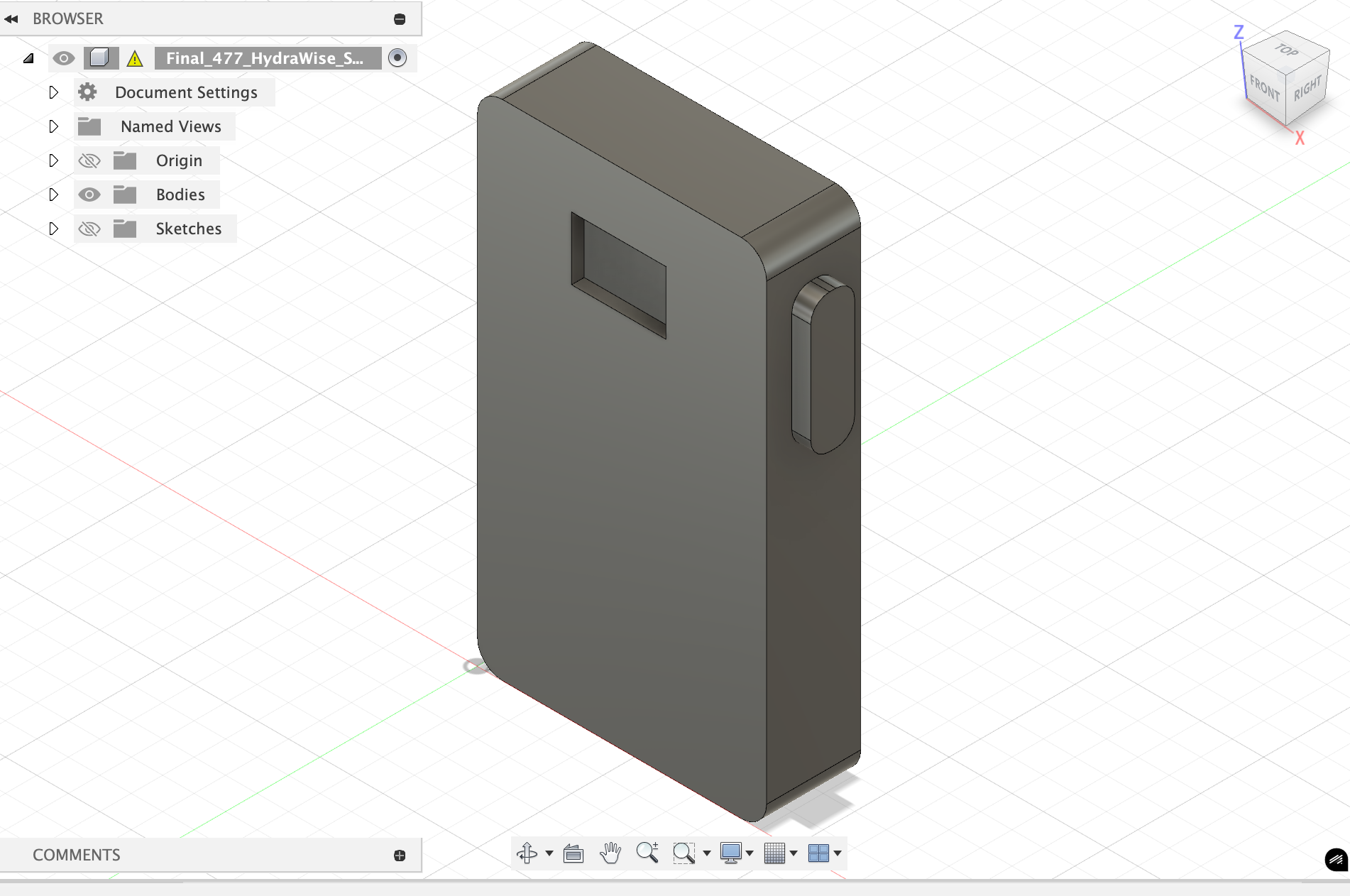 Final prototype iteration 1